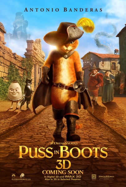 Batuotas katinas Pūkis (Puss in Boots)