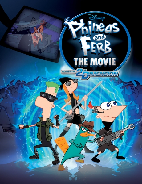 Finas ir Ferbis paraleliniame pasaulyje (Phineas and Ferb the Movie. Across the 2nd Dimension)