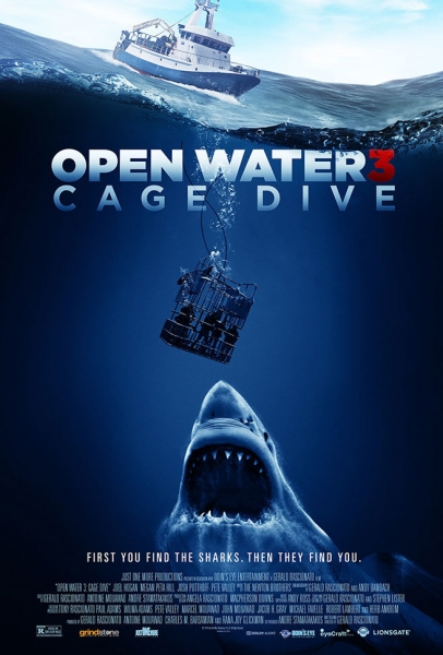 Palikti vandenyne 3. Tarp ryklių (Open Water 3: Cage Dive)
