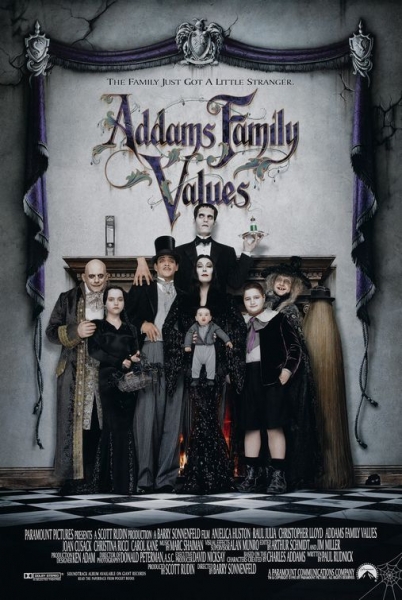 Adamsų šeimynėlės vertybės (Addams Family Values)